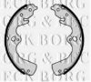 BORG & BECK BBS6312 Brake Shoe Set